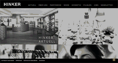 Desktop Screenshot of hinker.de